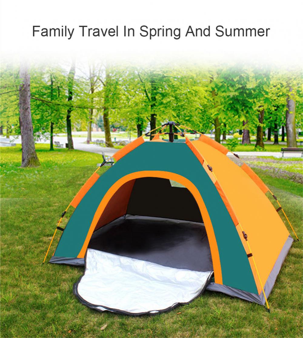 Cheap Goat Tents Portable Changing Fitting Room Shelter Hiking Beach Outdoor Big Tent Outdoor Camping Waterproof Shower Bathing Tent AB Two Types   